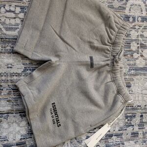Fear of God Essentials Men's Light Gray Athletic Shorts
